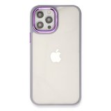 iPhone 12 Pro Max Kılıf Dora Kapak - Lila