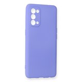 Reno 5 Pro Kılıf First Silikon - Lila