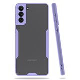 Galaxy S21 Plus Kılıf Platin Silikon - Lila