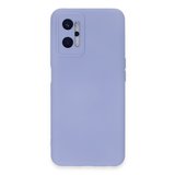 Realme 9i 4G Kılıf Nano içi Kadife Silikon - Lila