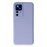Mi 12T Pro Kılıf Nano içi Kadife Silikon - Lila