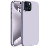 iPhone 15 Kılıf First Silikon - Lila