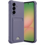 Galaxy A36 Kılıf Kelvin Kartvizitli Silikon - Lila