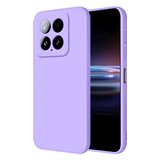 Mi 14T Pro Kılıf Nano içi Kadife Silikon - Lila