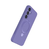 Galaxy A55 5G Regal Magsafe Standlı Kapak - Lila