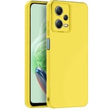 Redmi Note 12 Pro 5G Kılıf Nano içi Kadife Silikon - Sarı