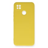 Redmi 9C Kılıf Nano içi Kadife Silikon - Sarı