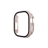 Watch Ultra 49mm Desert Camlı Kasa Ekran Koruyucu - Metalik Gold