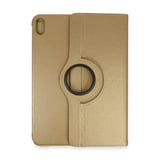 iPad 2022 10.9 (10.nesil) Kılıf 360 Tablet Deri Kılıf - Gold