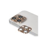 Erdo Ticaret iPhone 13 Pro Max Kamera Lens Koruyucu Alüminyum Gold Çizilmez Darbe Korumalı