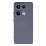 Redmi Note 13 Pro 4G Kılıf Nano içi Kadife Silikon - Gri
