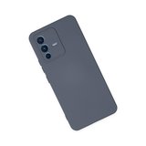 V23 5G Kılıf Nano içi Kadife Silikon - Gri