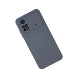Poco M4 Pro 4G Kılıf Nano içi Kadife Silikon - Gri