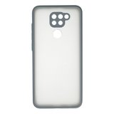 Redmi Note 9 Kılıf Montreal Silikon Kapak - Gri