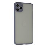 iPhone 12 Pro Max Kılıf Montreal Silikon Kapak - Gri