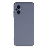 Poco M5 Kılıf Nano içi Kadife Silikon - Gri