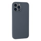 iPhone 13 Pro Max Kılıf Nano içi Kadife Silikon - Gri