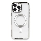 iPhone 16 Pro Max Kılıf Kross Magneticsafe Kapak - Gümüş