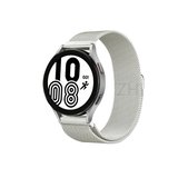Galaxy Watch 4 Metal Mıknatıslı Kordon - Gümüş