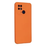 Redmi 10C Kılıf Nano içi Kadife Silikon - Turuncu