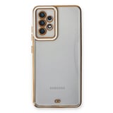 Galaxy A73 5G Kılıf Liva Lens Silikon - Beyaz