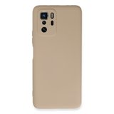 Poco X3 GT Kılıf Nano içi Kadife Silikon - Pudra