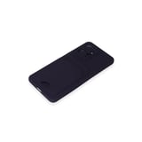Redmi Note 12 4G Kılıf Kelvin Kartvizitli Silikon - Derin Mor