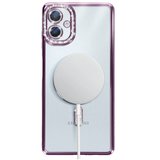Galaxy A06 Joke Simli Magneticsafe Kılıf - Derin Mor