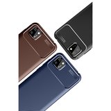 Y5P Kılıf Auto Focus Karbon Kapak - Kahverengi