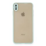 iPhone X Kılıf Montreal Silikon Kapak - Turkuaz
