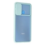 Redmi 9C Kılıf Palm Buzlu Kamera Sürgülü Silikon - Turkuaz
