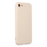 iPhone 7 Kılıf First Silikon - Krem