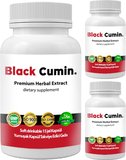 Black Cumin - 3 Adet Soğuk Sıkım Siyah Kimyon Tohumu Yağı ile Nigella Sativa Tohumlu 15 Soft Jel Kapsül