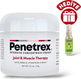 Penetrex Cream Vücut Ağrı Yönetimi Için Masaj Bakım Kremi + Çörek Otu Yağı 30 ml Hediyesi Ile