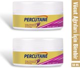 Percutane Vücut Ağrı Yönetimi Için Hızlı ve Etkili Masaj Bakım Kremi 50 ml x 2 Adet