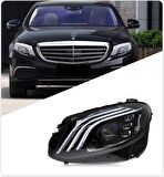W213 E SERİSİ 2016+ İÇİN MAYBACH GÖRÜNÜM LED FAR