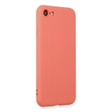 Apple iPhone 7 Uyumlu Kılıf First Silikon - Turuncu