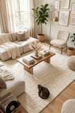 YoudayHomeCollection MODA Model Oturma Odası Halısı