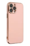 iPhone 14 Pro Max Kılıf Volet Silikon - Pembe