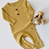 Uzun Kollu Tulum 11413 Safran