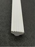 DEKORATİF BOYANABİLİR POLİÜRETAN DUVAR ÇITASI 1 ADET ( UZUNLUK :240 CM EN :2.5 CM)- DUVAR SÜSÜ