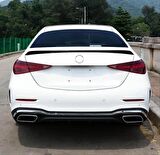 W206 C SERISI İÇİN UYUMLU 2021 C63 SPOILER PİANO BLACK