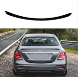W213 2016-2019 E SERISI IÇIN UYUMLU E63 S SPOILER - PIANO BLACK