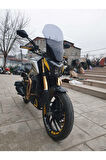 Bajaj Dominar 250 Ön cam 2017 2024 Model Yılı 58cm Açıkfüme Renk 4mm Uzun Geniş Cam