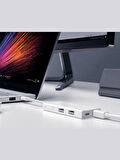 Usb-C Mini Display Port Çok Fonksiyonlu Adaptör Dönüştürücü ZJQ02TM