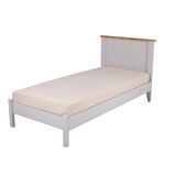 Batı Çocuk ve Genç Odası 120x200 Soft Gri Karyola