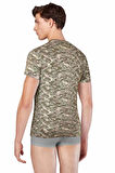 Doreanse Erkek Kamuflaj T-shirt 2560