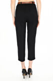 Belizzia BEL LASTİKLİ KEMERLİ DUBLE PAÇA KADIN PANTOLON 