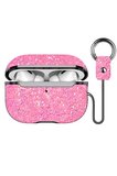 Airpods 2 (2.nesil) Bright Simli Airpods Kapak - Pembe