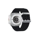 Watch 7 Ultra KR417 Rug Silikon Kordon - Siyah